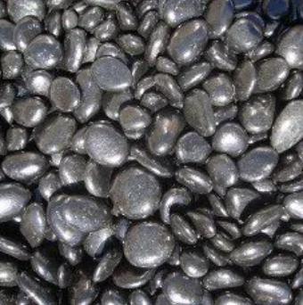 Black Mexican Beach Pebble — bulk landscape material at Cheaper Than Dirt Landscape Supply