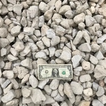 Crushed Limestone (Chunk) — bulk landscape material at Cheaper Than Dirt Landscape Supply