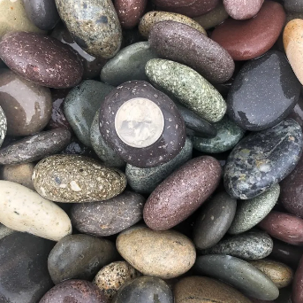 Multi-Colored Mexican Pebble — bulk landscape material at Cheaper Than Dirt Landscape Supply