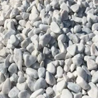 White Tumbled Marble — bulk landscape material at Cheaper Than Dirt Landscape Supply